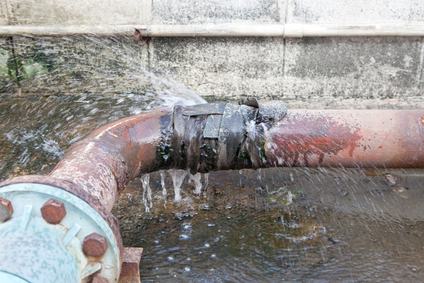 Rottura tubo acqua dopo il contatore