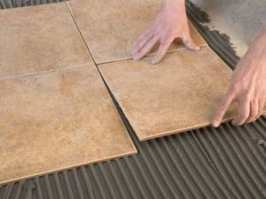 Piastrelle difettose