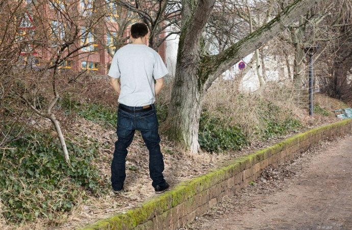 Fare La Pip Contro Il Muro Di Casa Del Vicino-3299