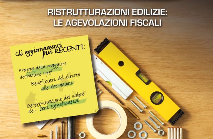 Guida per le agevolazioni fiscali per ristrutturazioni edilizie 2018 Agenzia informa ristrutturazioni edilizie