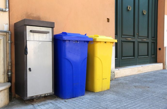 Come organizzare la raccolta differenziata sul balcone