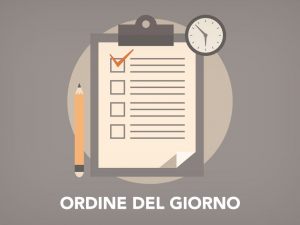 Ordine del giorno, le sentenze in materia