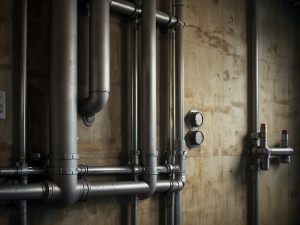 L'installazione dei tubi sul muro comune è lecita se il rispetto delle distanze è impossibile e non si altera il decoro dell'edificio