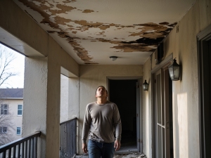 Il distacco di intonaco e tinteggiatura (nella specie, sulla testa del condomino) non basta per ottenere la denunzia di danno temuto