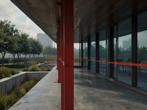 La tettoia veranda stabile è nuova costruzione e va arretrata alla distanza legale dalle vedute