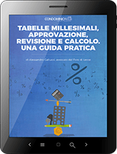 Tabelle millesimali, approvazione, revisione e calcolo